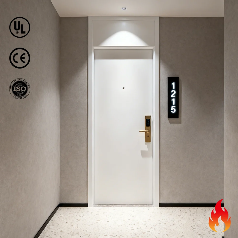 Hotel interior door application