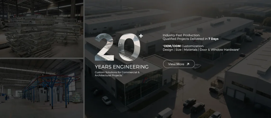 Bastion Door factory and project facilities