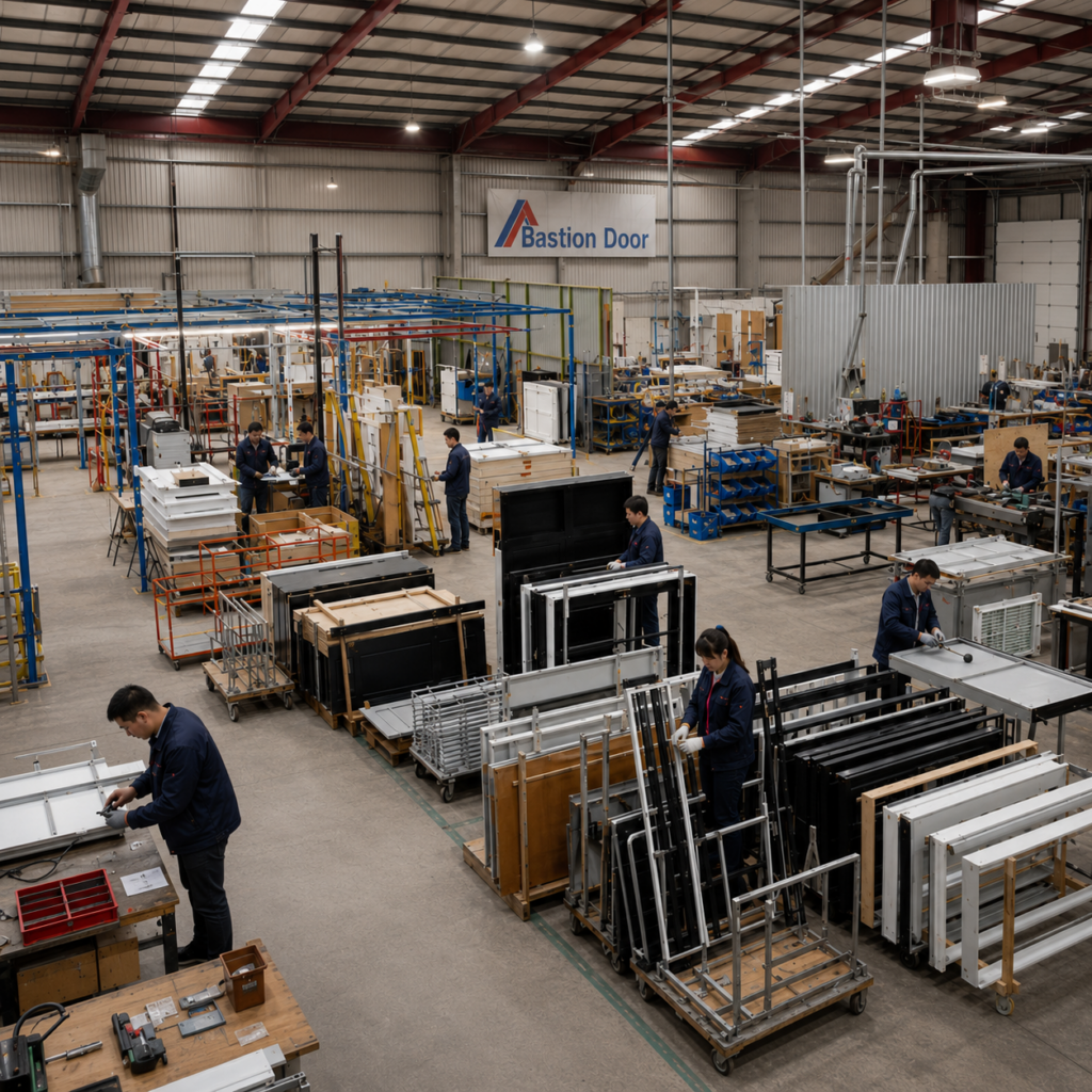 China fire door factory
