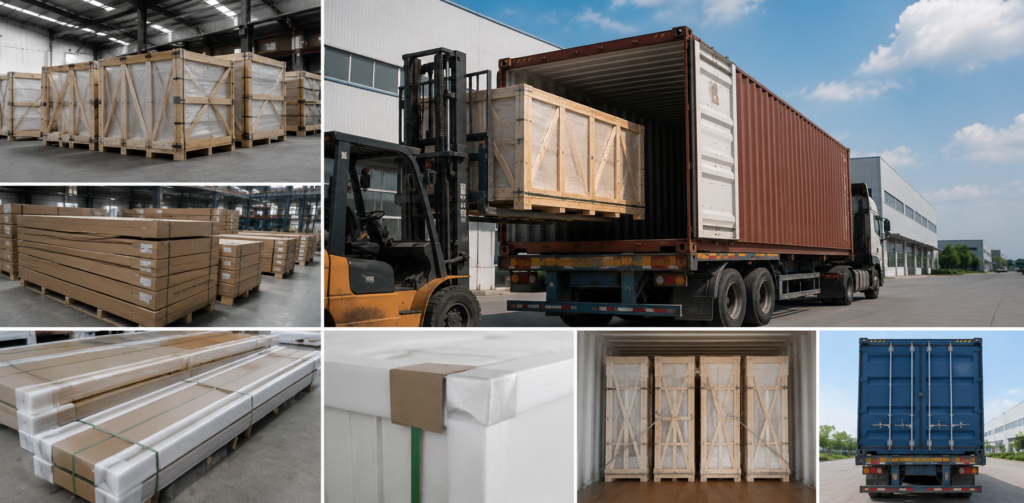 Packing and shipment evidence​