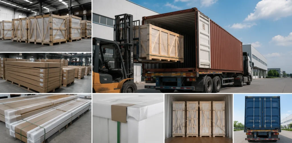 Packing and shipment evidence​
